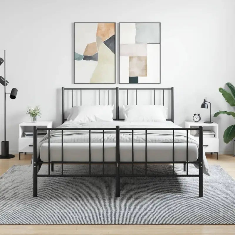 Nachtkastjes in hoogglans wit van bewerkt hout voor modern interieur - Wit / 2 - Nachtkastjes