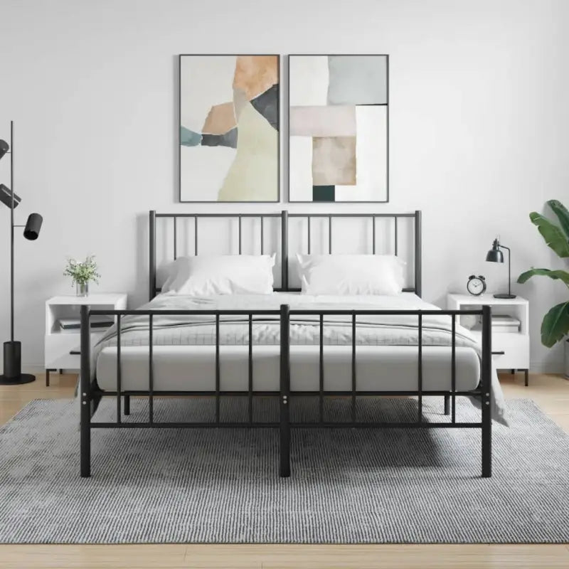 Nachtkastjes in hoogglans wit van bewerkt hout voor modern interieur - Hoogglans wit / 2 - Nachtkastjes