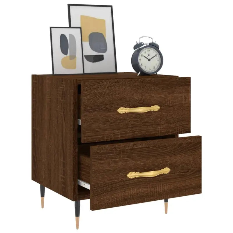 Nachtkastjes met bewerkt hout voor moderne en duurzame interieurstijl - Nachtkastjes