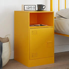 Nachtkastjes met trendy ontwerp van koudgewalst staal - Mosterdgeel / 1 - Nachtkastjes