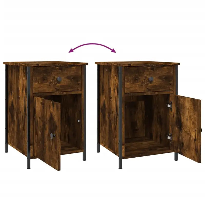 Nachtkastjes van bewerkt hout met elegant en tijdloos ontwerp - Nachtkastjes