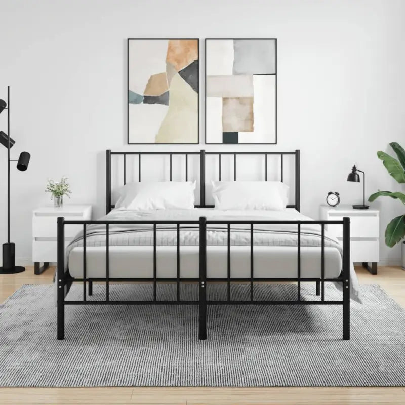 Nachtkastjes van bewerkt hout met elegant en tijdloos ontwerp - Hoogglans wit / 2 - Nachtkastjes