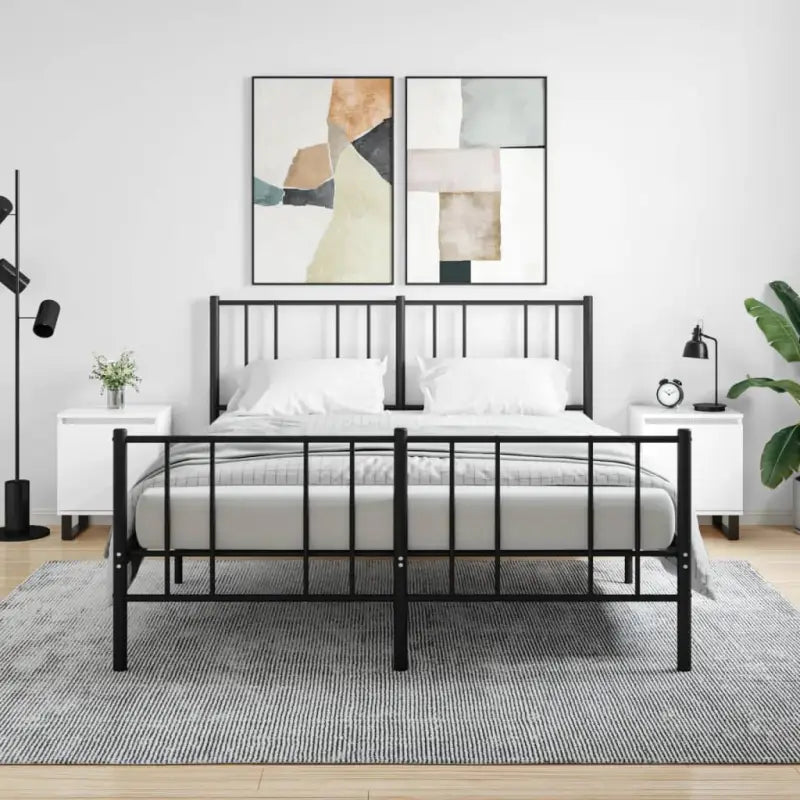 Nachtkastjes van bewerkt hout met elegant en tijdloos ontwerp - Hoogglans wit / 2 - Nachtkastjes