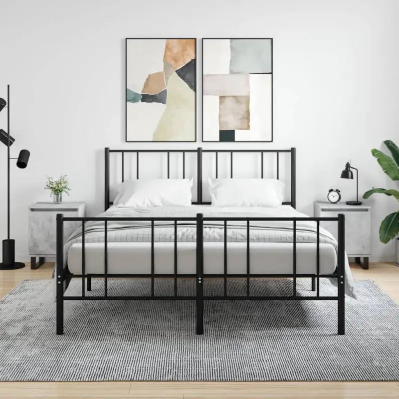Nachtkastjes van bewerkt hout met elegant en tijdloos ontwerp - Betongrijs / 2 - Nachtkastjes