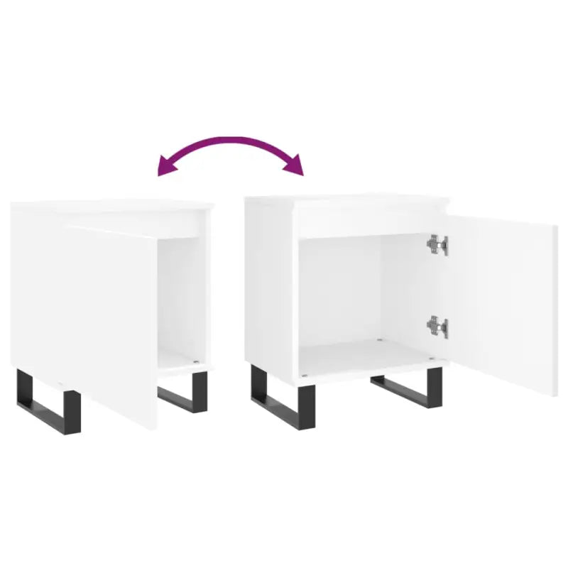 Nachtkastjes van bewerkt hout met elegant en tijdloos ontwerp - Nachtkastjes