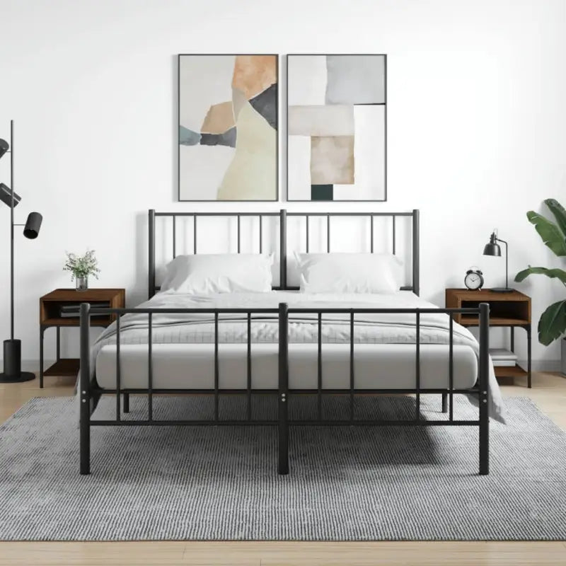 Nachtkastjes van bewerkt hout met elegant en tijdloos ontwerp - bruin eikenkleur / 2 - Nachtkastjes