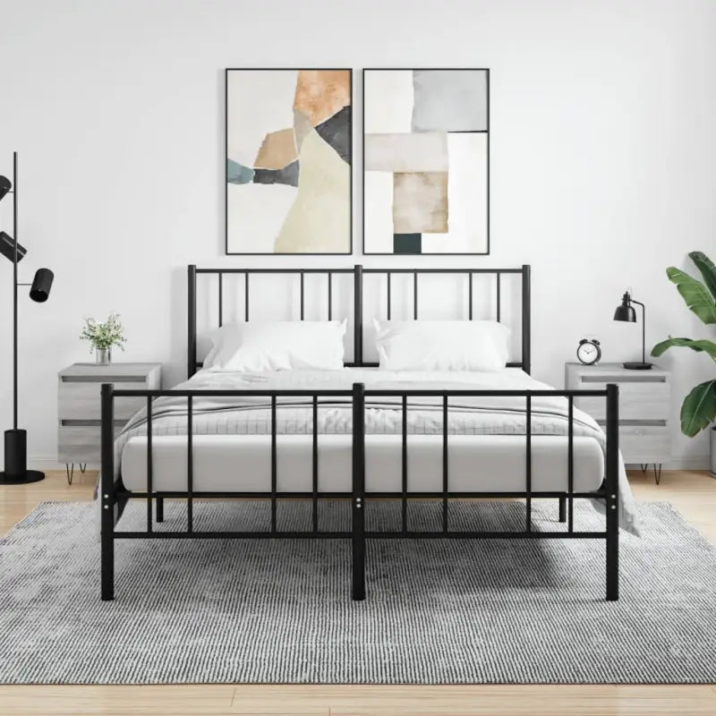 Nachtkastjes van bewerkt hout met elegant ontwerp en duurzame kwaliteit - Grijs sonoma / 2 - Nachtkastjes