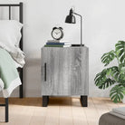 Nachtkastjes van bewerkt hout met moderne charme en hoge kwaliteit - Grijs sonoma / 1 - Nachtkastjes