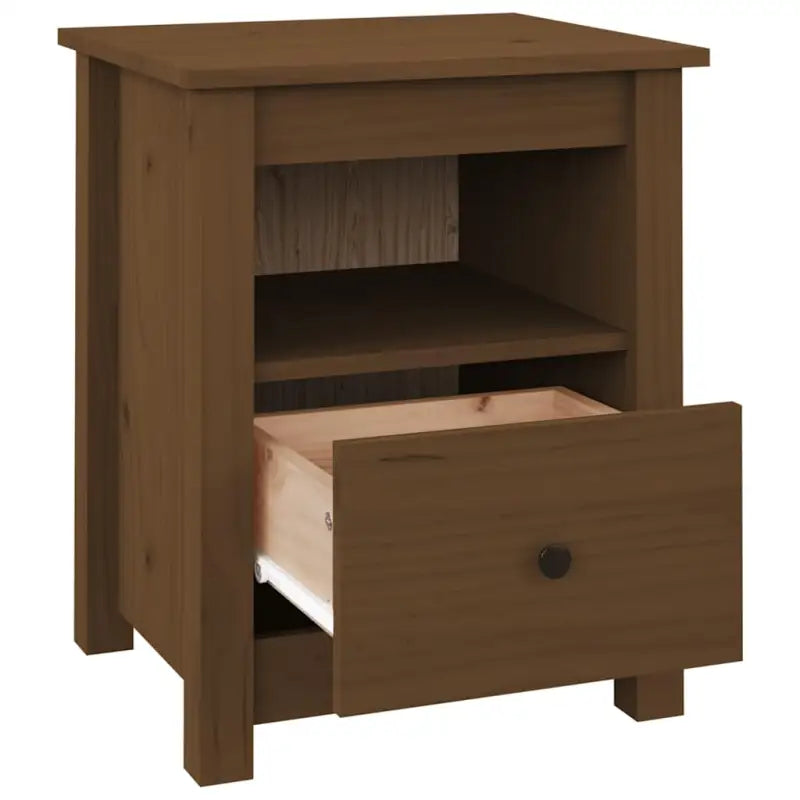 Nachtkastjes van massief grenenhout met aantrekkelijk en praktisch ontwerp - Nachtkastjes