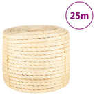 Natuurlijk sisal touw voor huis landbouw en transportgebruik - 1 / 25 m / 14 mm - Touw