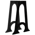 O-frame tafelpoten in antieke stijl van massief gietijzer - 2 / A-frame gebogen onderkant / Eettafel - Tafelpoten