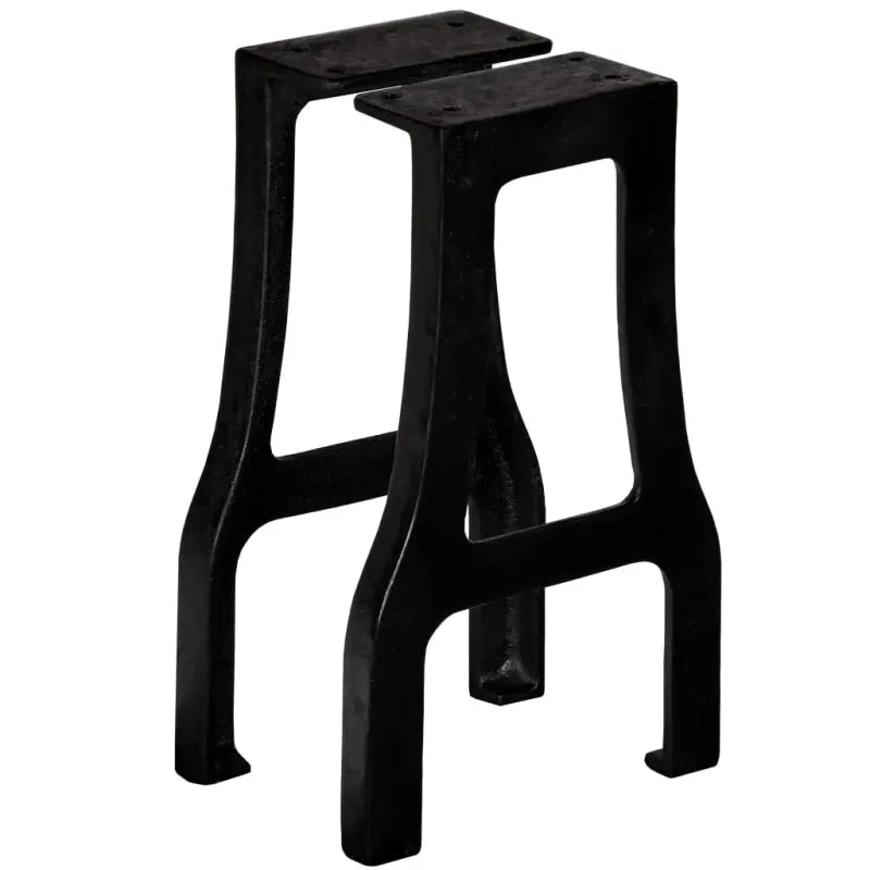 O-frame tafelpoten in antieke stijl van massief gietijzer - 2 / A-frame / Bank - Tafelpoten