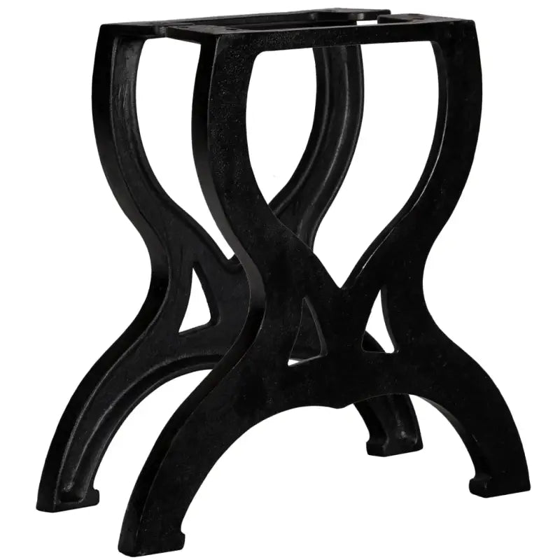 O-frame tafelpoten in antieke stijl van massief gietijzer - 2 / X-frame / Salontafel - Tafelpoten