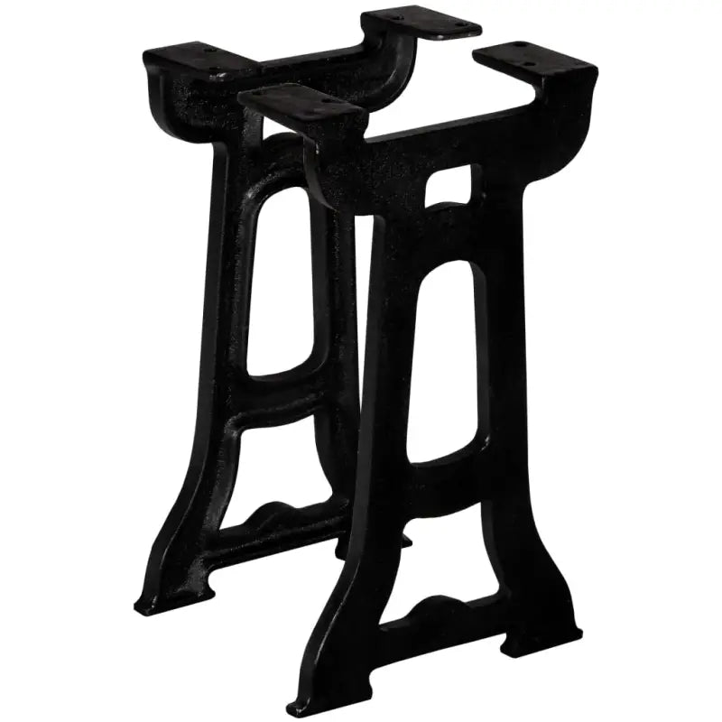 O-frame tafelpoten in antieke stijl van massief gietijzer - 2 / Y-frame / Bank - Tafelpoten