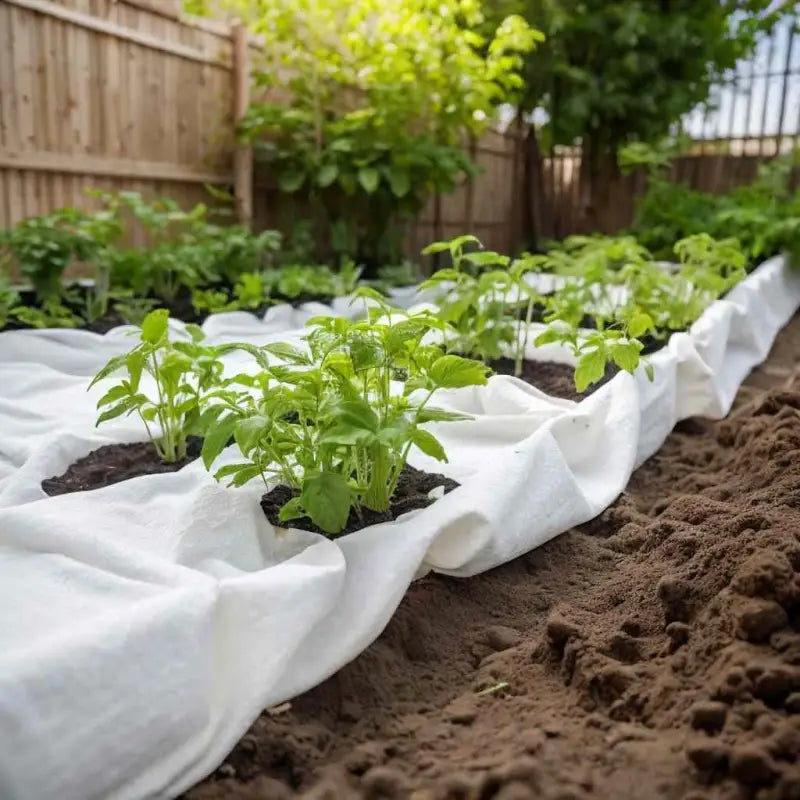 Onkruiddoekken voor tuinieren en landschapsarchitectuur - Wit / 50 m (150 gsm) / 1 - Onkruiddoekken