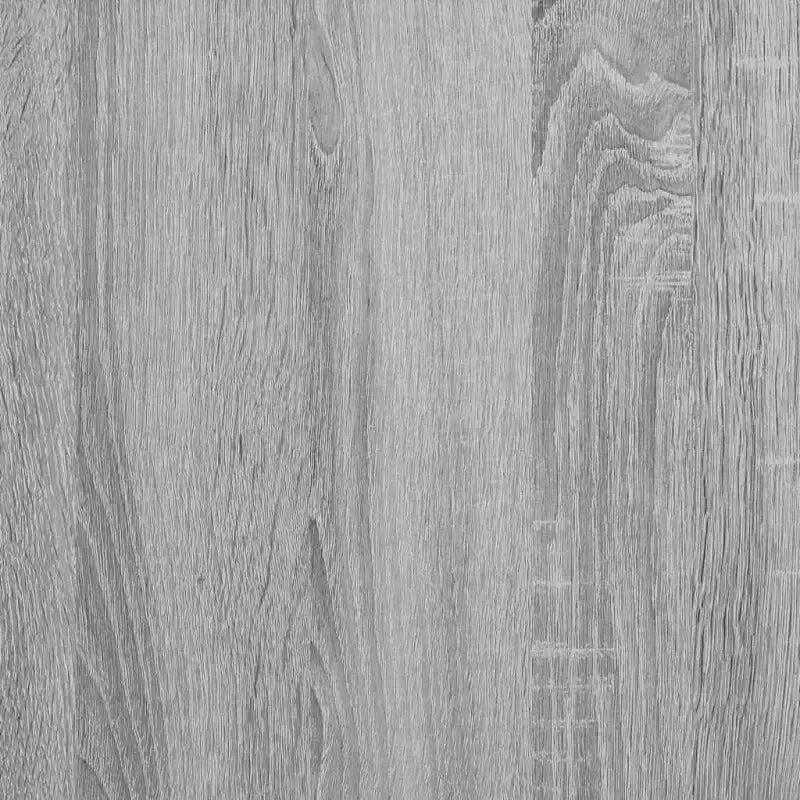 Opberg- en halbankje van bewerkt hout in grijs Sonoma - Opberg- & halbankjes