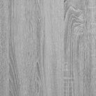 Opberg- en halbankje van bewerkt hout in grijs sonoma stijl - Opberg- & halbankjes