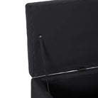 Opbergbankje met comfortabele bekleding en kleuraccent voor woonkamer - Opberg- & halbankjes