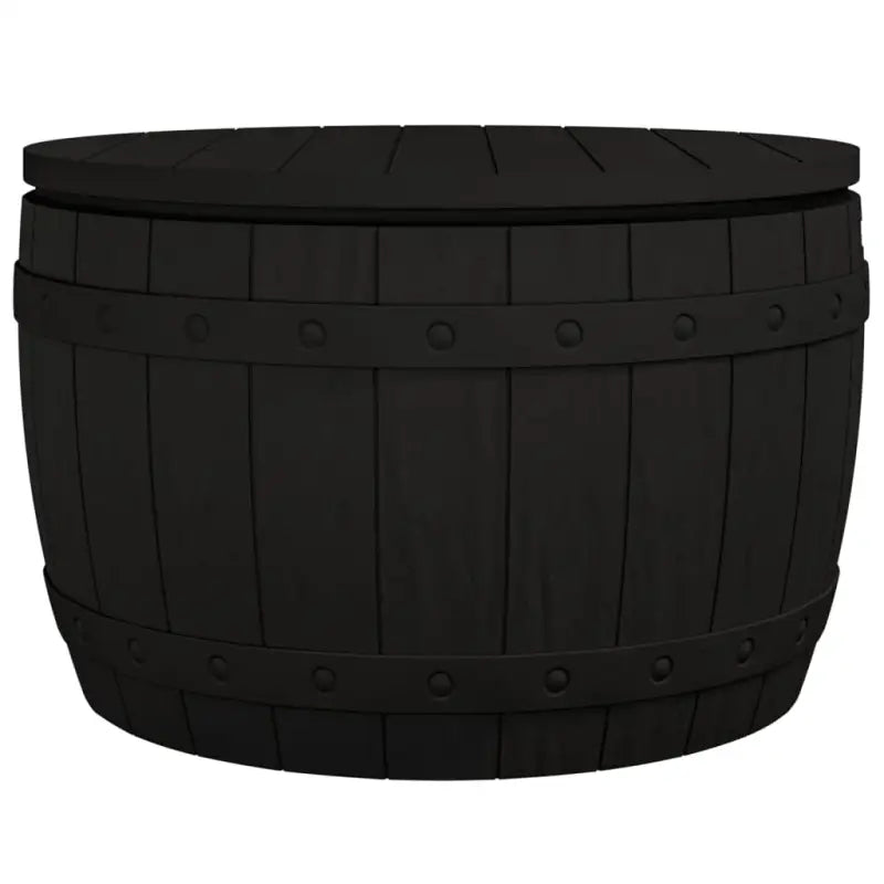 Opbergbox met imitatiehout structuur voor tuin en buitengebruik - Opbergboxen voor buiten