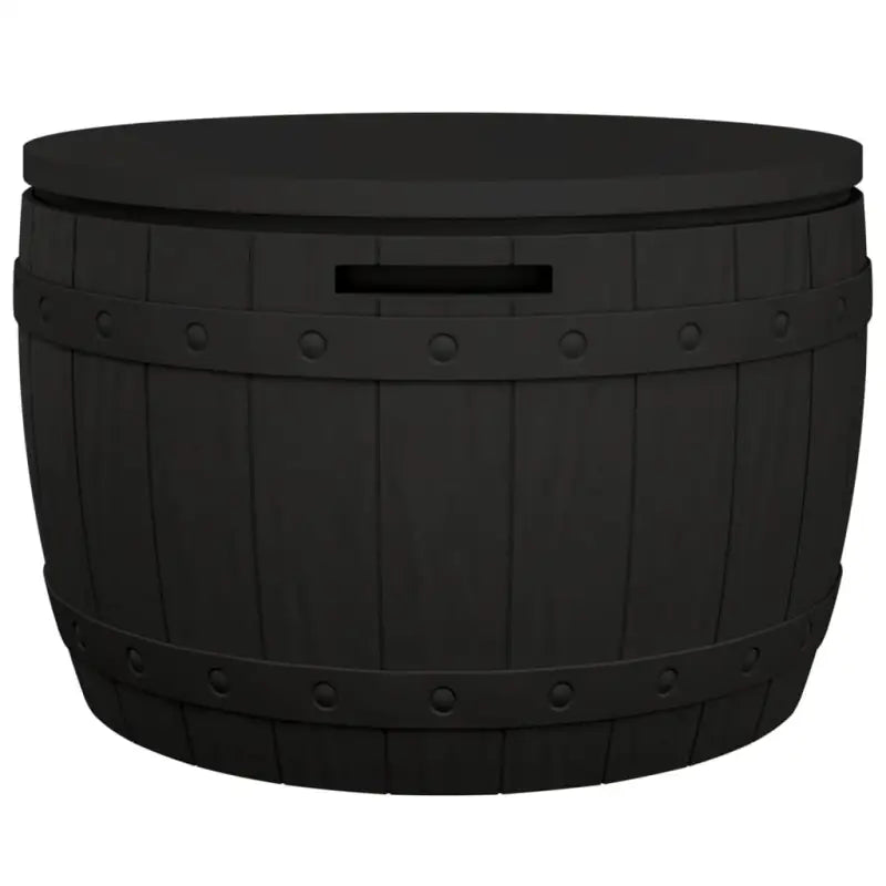 Opbergbox met imitatiehout structuur voor tuin en buitengebruik - Opbergboxen voor buiten