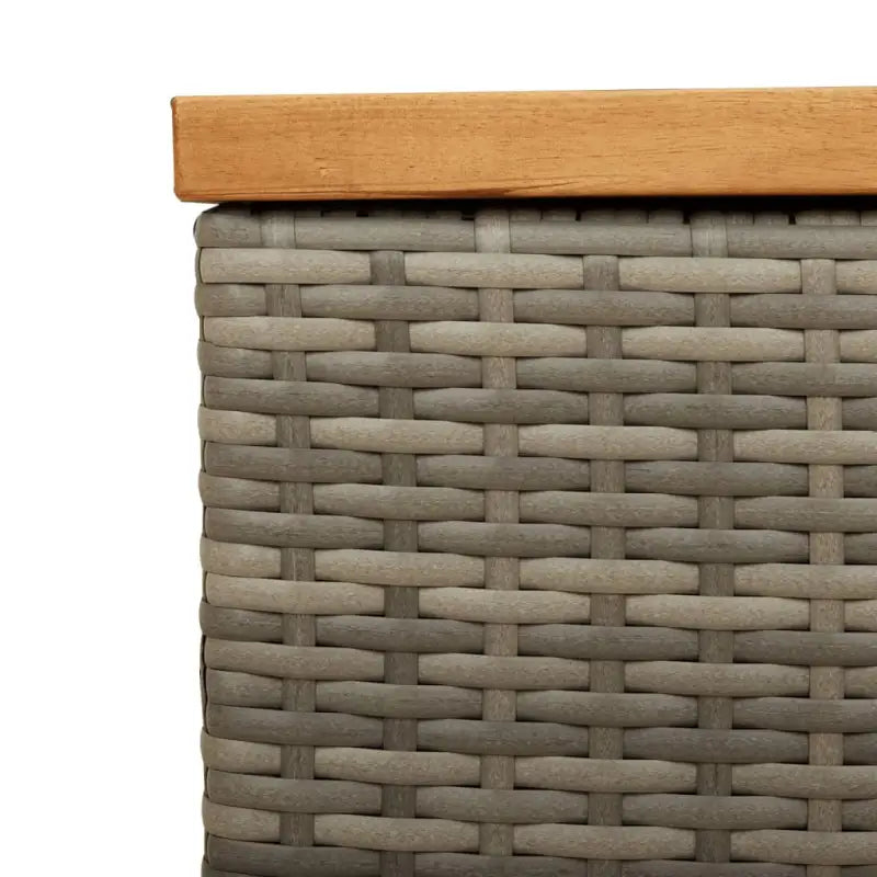 Opbergbox voor buiten in poly rattan voor andere spullen eenvoudig schoon maken - Opbergboxen voor buiten