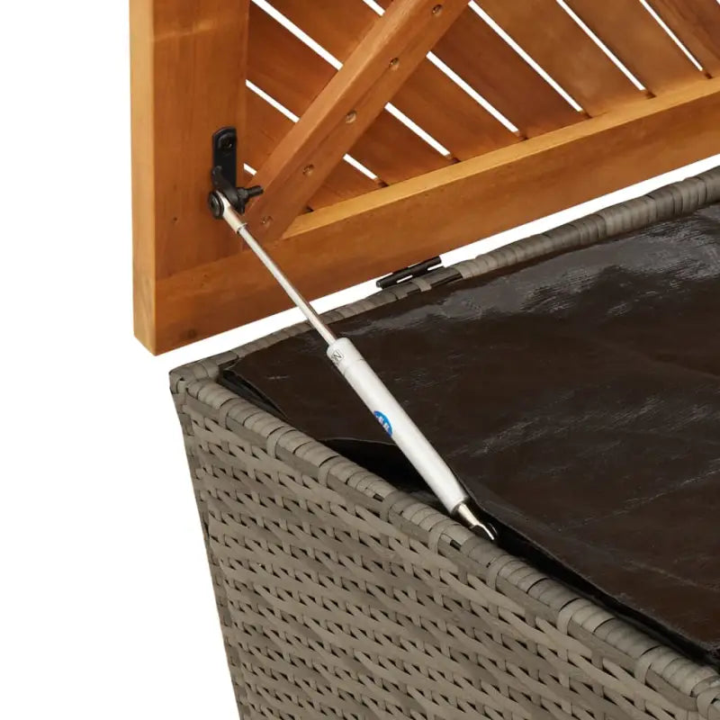 Opbergbox voor buiten in poly rattan voor andere spullen eenvoudig schoon maken - Opbergboxen voor buiten