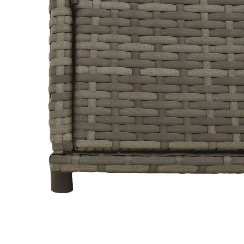 Opbergbox voor buiten in poly rattan voor tuinmeubels en accessoires - Opbergboxen voor buiten