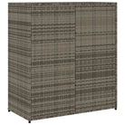 Opbergbox voor buiten in poly rattan voor tuinmeubels en accessoires - Opbergboxen voor buiten