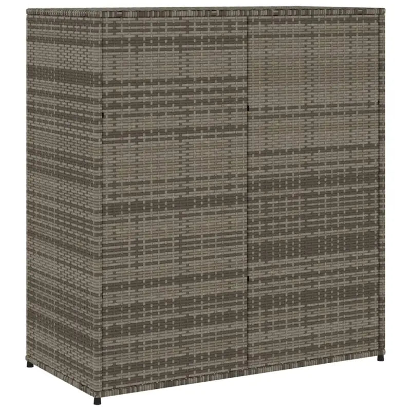 Opbergbox voor buiten in poly rattan voor tuinmeubels en accessoires - Opbergboxen voor buiten