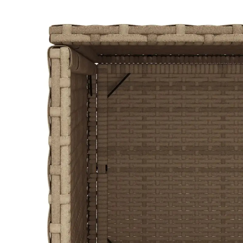 Opbergbox voor buiten in poly rattan voor tuinmeubels en accessoires - Opbergboxen voor buiten