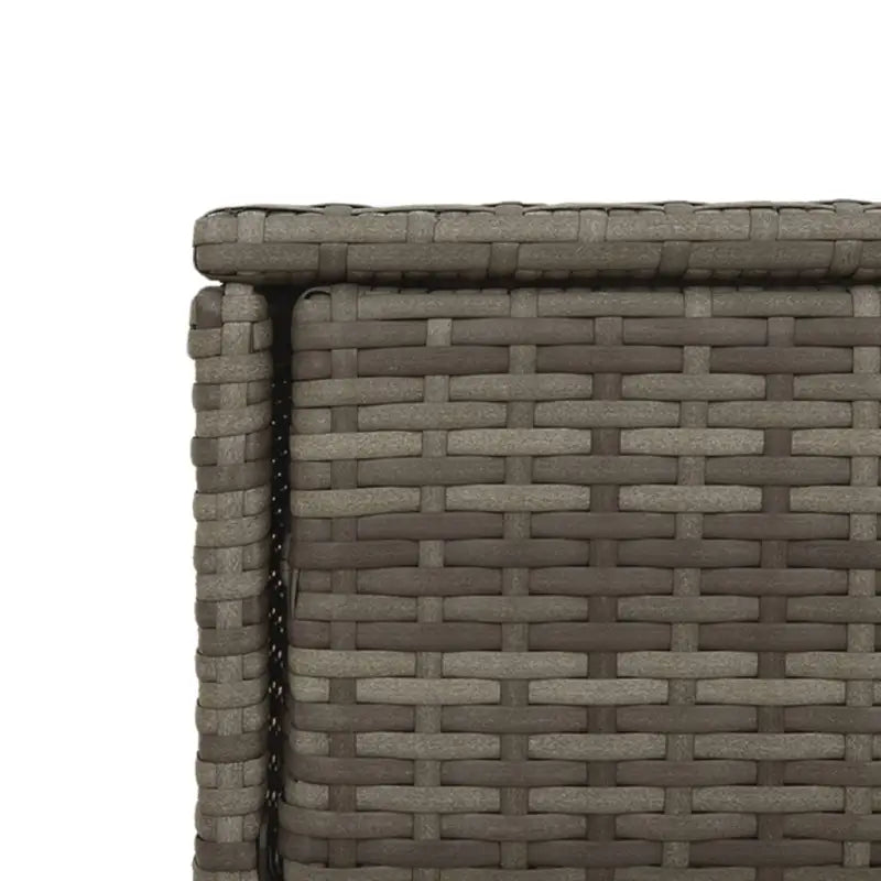 Opbergbox voor buiten in poly rattan voor tuinmeubels en accessoires - Opbergboxen voor buiten