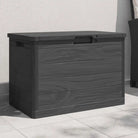 Opbergbox voor buiten voor kussens en dekens - Antraciet / 160 l - Opbergboxen voor buiten