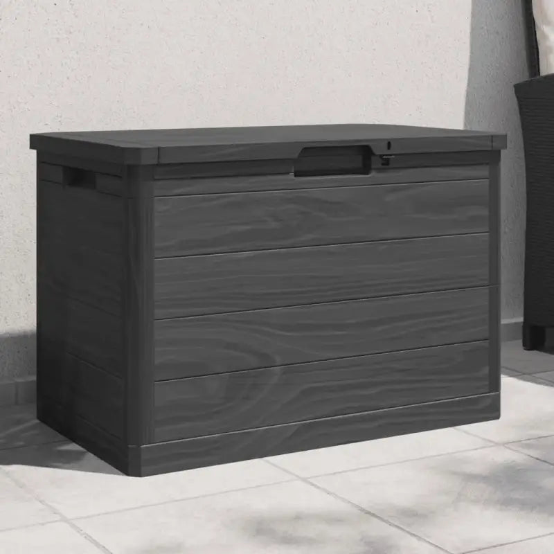 Opbergbox voor buiten voor kussens en dekens - Antraciet / 160 l - Opbergboxen voor buiten