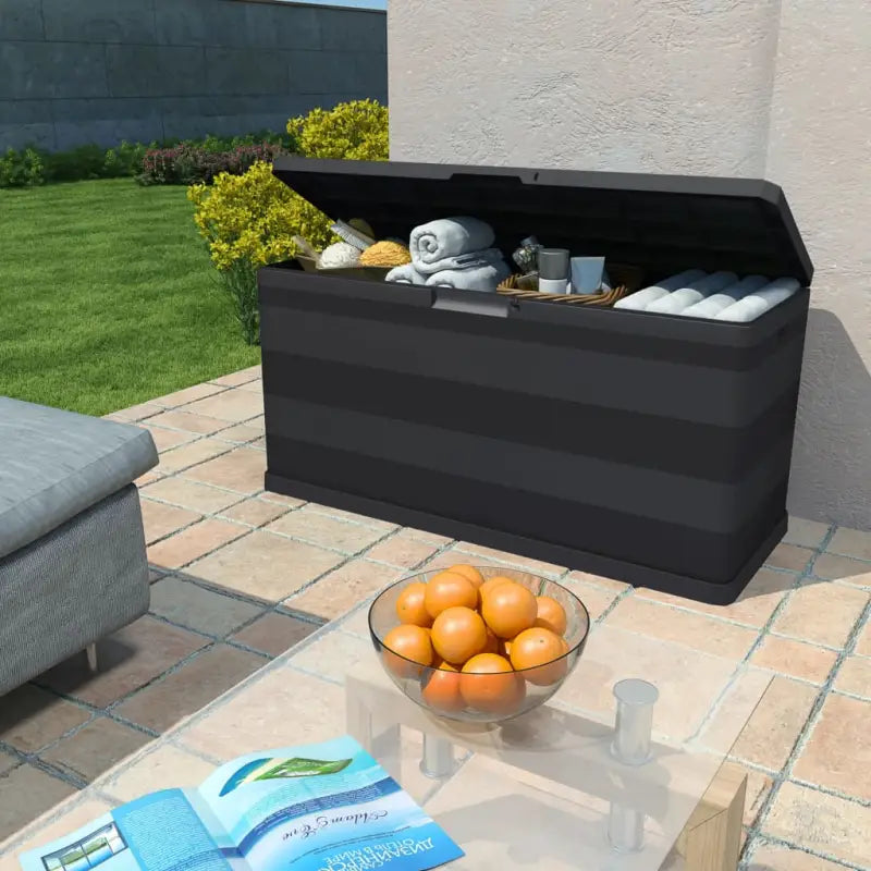 Opbergbox voor buiten met tijdloos ontwerp en ruimte voor andere spullen - Opbergboxen voor buiten