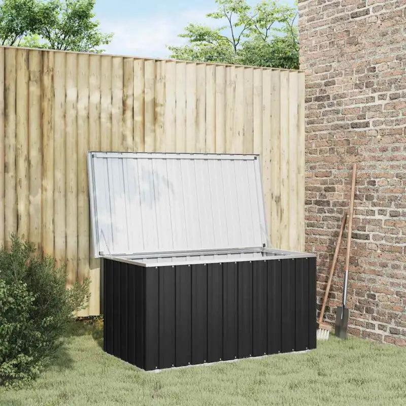 Opbergbox voor buiten van gegalvaniseerd staal voor andere spullen - Antraciet / 129 x 67 x 65 cm - Opbergboxen