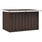 Opbergbox voor buiten van gegalvaniseerd staal voor andere spullen - Bruin / 109 x 67 x 65 cm - Opbergboxen voor buiten
