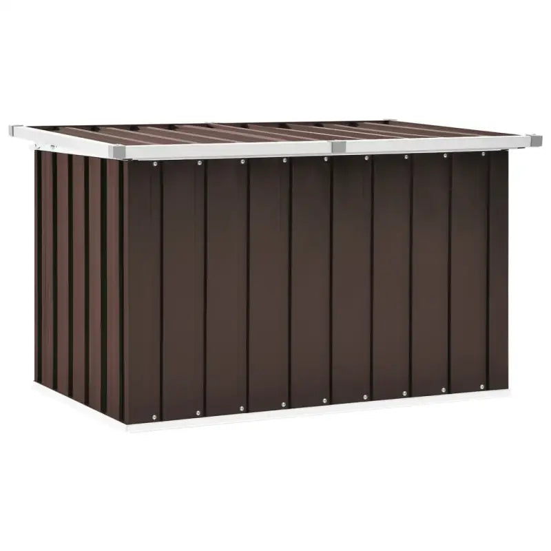 Opbergbox voor buiten van gegalvaniseerd staal voor andere spullen - Bruin / 109 x 67 x 65 cm - Opbergboxen voor buiten