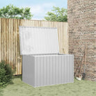 Opbergbox voor buiten van gegalvaniseerd staal voor andere spullen - Grijs / 149 x 99 x 93 cm - Opbergboxen voor buiten
