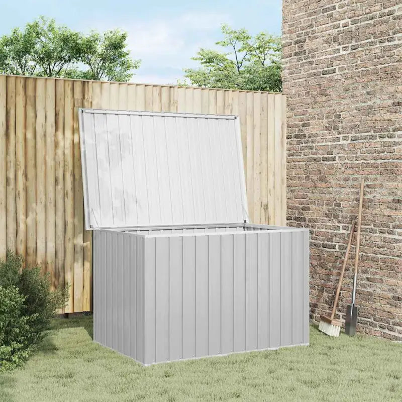 Opbergbox voor buiten van gegalvaniseerd staal voor andere spullen - Grijs / 149 x 99 x 93 cm - Opbergboxen voor buiten