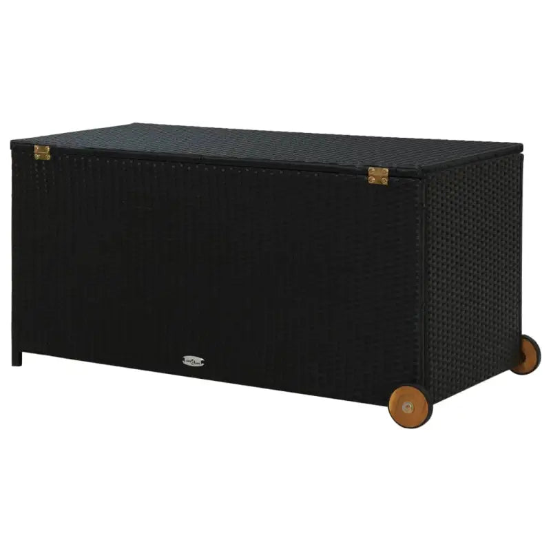 Opbergbox voor buiten van poly rattan geschikt voor zowel binnen als buiten - Opbergboxen voor buiten