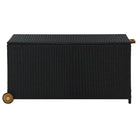 Opbergbox voor buiten van poly rattan geschikt voor zowel binnen als buiten - Opbergboxen voor buiten