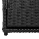 Opbergbox voor buiten van poly rattan voor tuinmeubels en spullen - Opbergboxen voor buiten