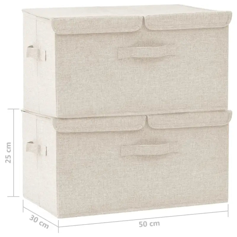 Opbergboxen 50X30X25 Cm Stof Kleurig