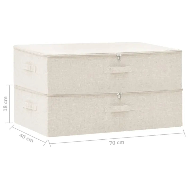 Opbergboxen 70X40X18 Cm Stof Kleurig