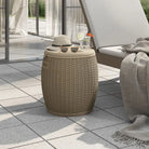 Opbergboxen voor buiten met imitatie rattan structuur en veelzijdig gebruik - Opbergboxen voor buiten