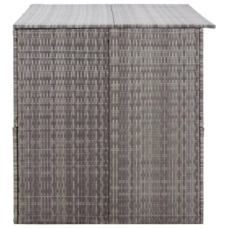Opbergboxen voor buiten met poly rattan en gepoedercoat stalen frame - Opbergboxen voor buiten
