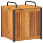 Opbergboxen voor buiten van massief acaciahout voor tuin en terras - Opbergboxen voor buiten