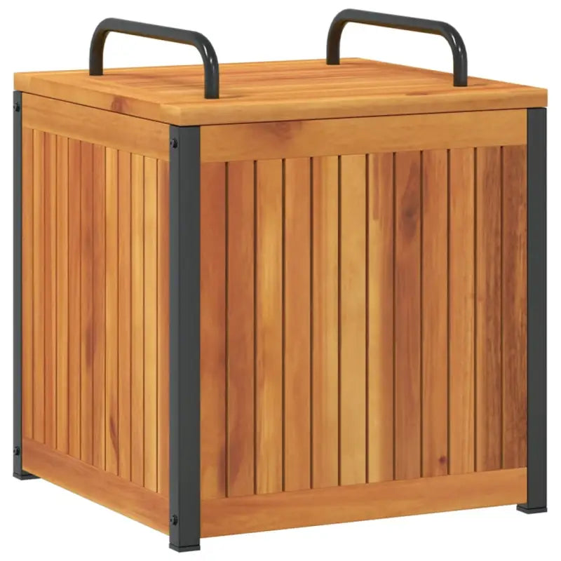 Opbergboxen voor buiten van massief acaciahout voor tuin en terras - Opbergboxen voor buiten
