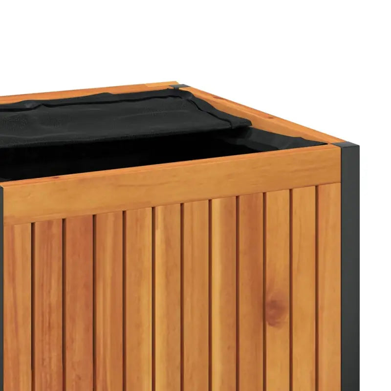 Opbergboxen voor buiten van massief acaciahout voor tuin en terras - Opbergboxen voor buiten
