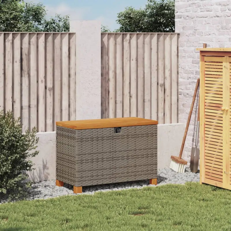 Opbergboxen voor buiten van poly rattan voor andere spullen eenvoudig schoon - Opbergboxen voor buiten